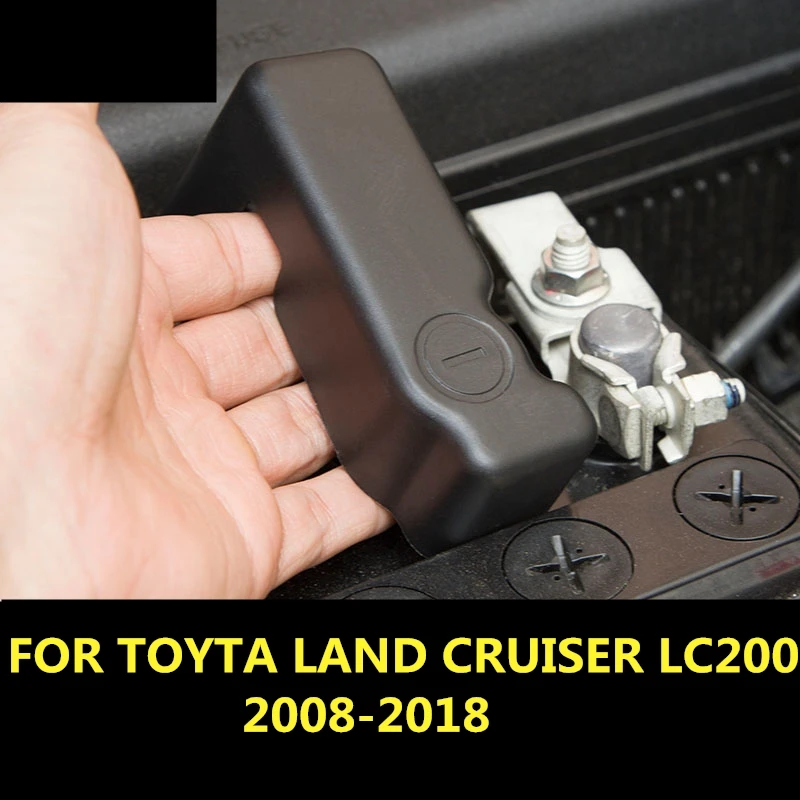

FOR TOYTA LAND CRUISER LC200 2008-2018 Negative Battery Waterproof Dust-proof Protective Cover Interior decoration Accessories