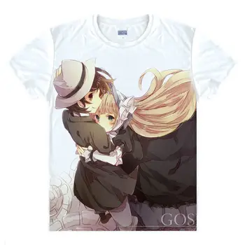 

GOSICK T-Shirt Victorique de Blois Shirt custom t shirts Anime Cartoon Gift Kawaii Clothes printed t shirts fashion clothing a