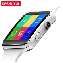 KESHUYOU X6 bracelet smart watches bluetooth android smartwatch 2017 damen electronic sim card available gear smart