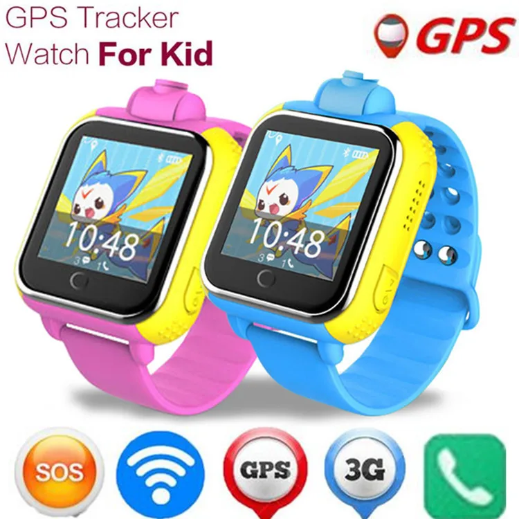3G Смарт часы детские наручные Q730 3g GPRS gps локатор трекер Smartwatch с нано карта камера