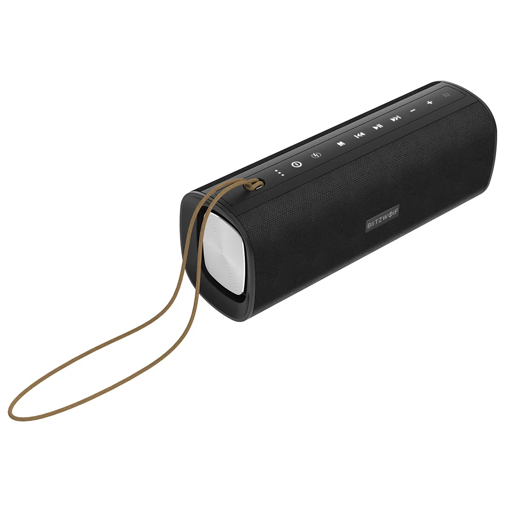 BlitzWolf WA2 20 Вт беспроводной bluetooth динамик двойная пассивная диафрагма TWS NFC бас