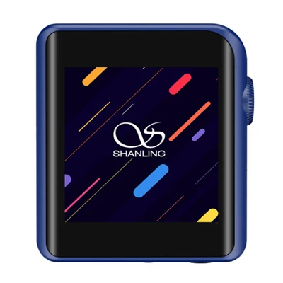 SHANLING Mini M0 DSD портативный музыкальный плеер MP3 Поддержка дисплея на нескольких языках усилитель для наушников - Цвет: Синий