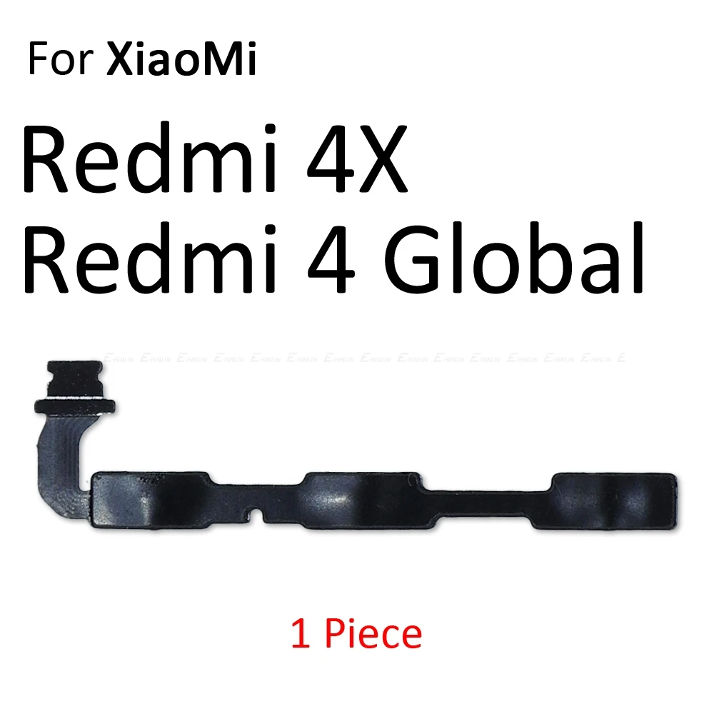 Гибкий кабель с кнопкой включения и выключения громкости для Xiaomi Redmi 3S 3X 4A Note 4 2 3 5 Pro Plus Special Edition Note 4X 5A