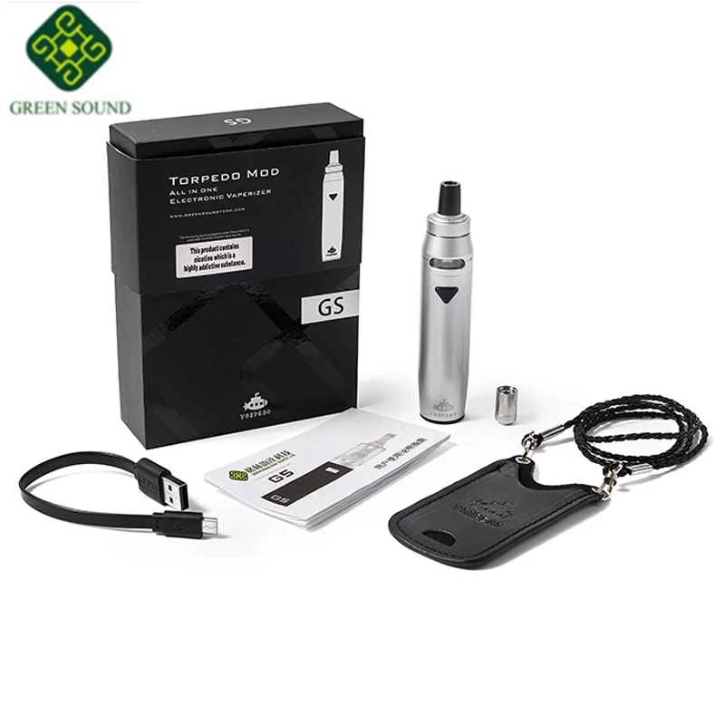 

Original GreenSound G6 Ego Vaporizer Pen 2200mAh Electronic Cigarette Mod Kit Rechargeable E-cigarette Vaporizer vape