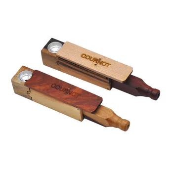 

1 X "COURNOT" Durable Handmade Wooden Pipe Tobacco Cigar Pipes Cool Gift.Color Random