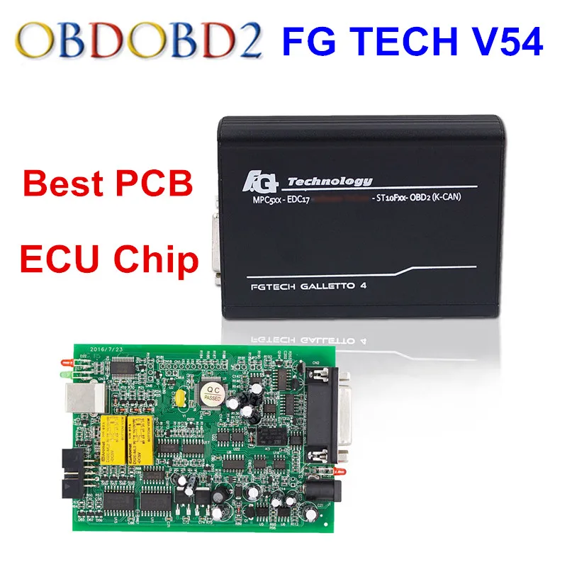 Новинка FGTech V54 Galletto 4 EU 0475 Master Поддержка BDM Полная функциональность Fg Tech Авто ECU чип