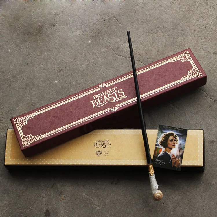 

Newest Metal Core Harri Magic wand/Queenie Goldstein Magical Fantastic Beast stick with Gift Box Packing