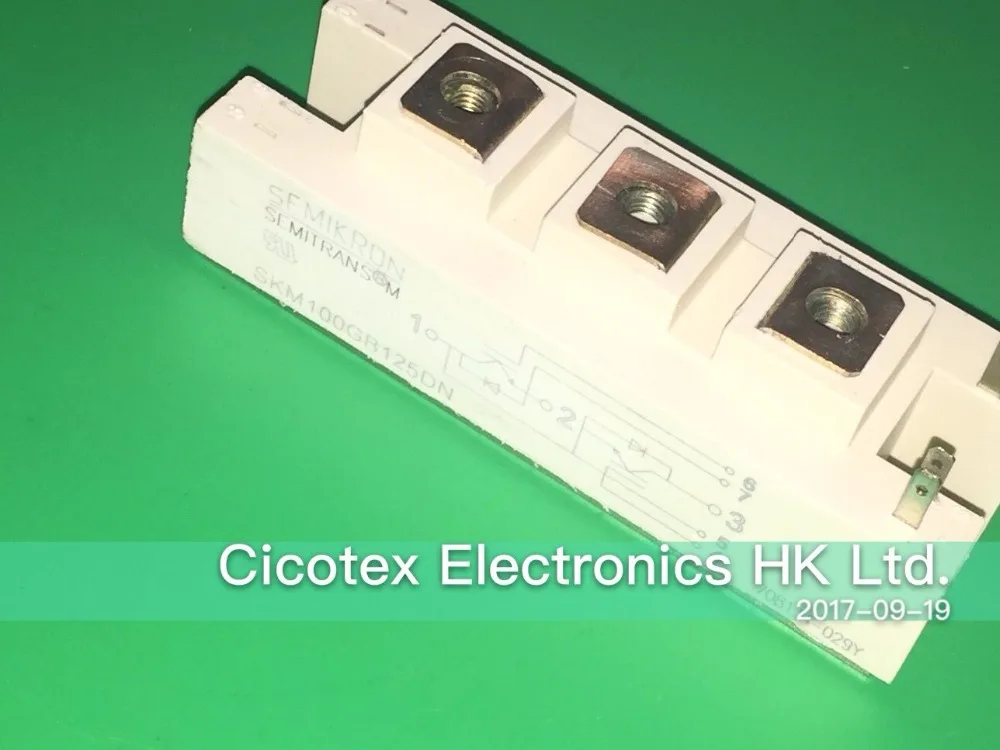 

SKM100GB125DN MODULE IGBT SEMITRANSR M ULTRA FAST IGBT MODULES SKM 100GB125 DN