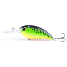 Floating Wobbler Fishing Lure Artificial Minnow Carp Hard Bait Fly Fishing Crankbait Pesca Jerkbait Tackle 7 Colors Available