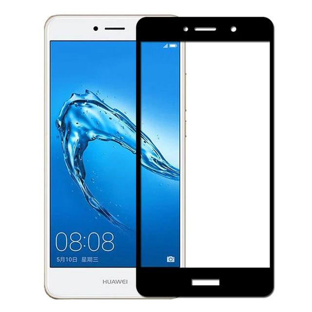 3D закаленное стекло для Huawei Y7 полное покрытие 9H защитная пленка Взрывозащищенная
