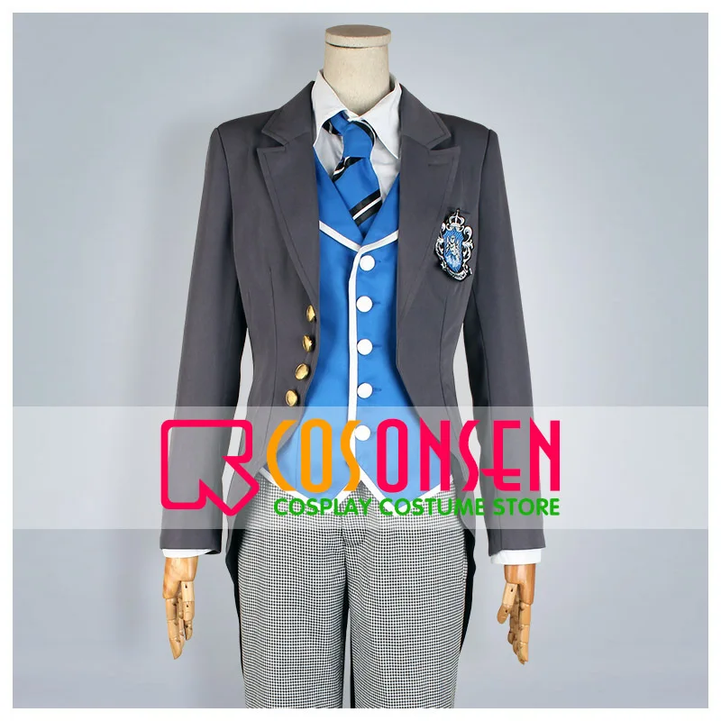 Косплей ONSEN Black Butler Lawrence Bluewer Rorence Школьная форма Костюм на заказ|school uniform cosplay|cosplay