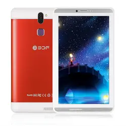 BDFNew Design7 дюймов Экран Android 6,0 Телефонный звонок sim-карты Tablet Pc 4 ядра 16 ГБ Flash построен внутри Dual Sim карты дешевые Simpe