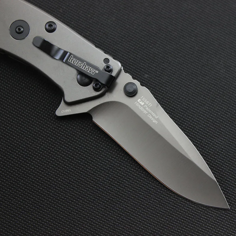 HOT SALE Kershaw 1556 Folding Knife 7CR13MOV Assisted Flipper Camping Survival Tactical Utility EDC Knives 1556TI Pocket Tool HOT SALE Kershaw 1556 Folding Knife 7CR13MOV Assisted Flipper Camping Survival Tactical Utility EDC Knives 1556TI Pocket Tool