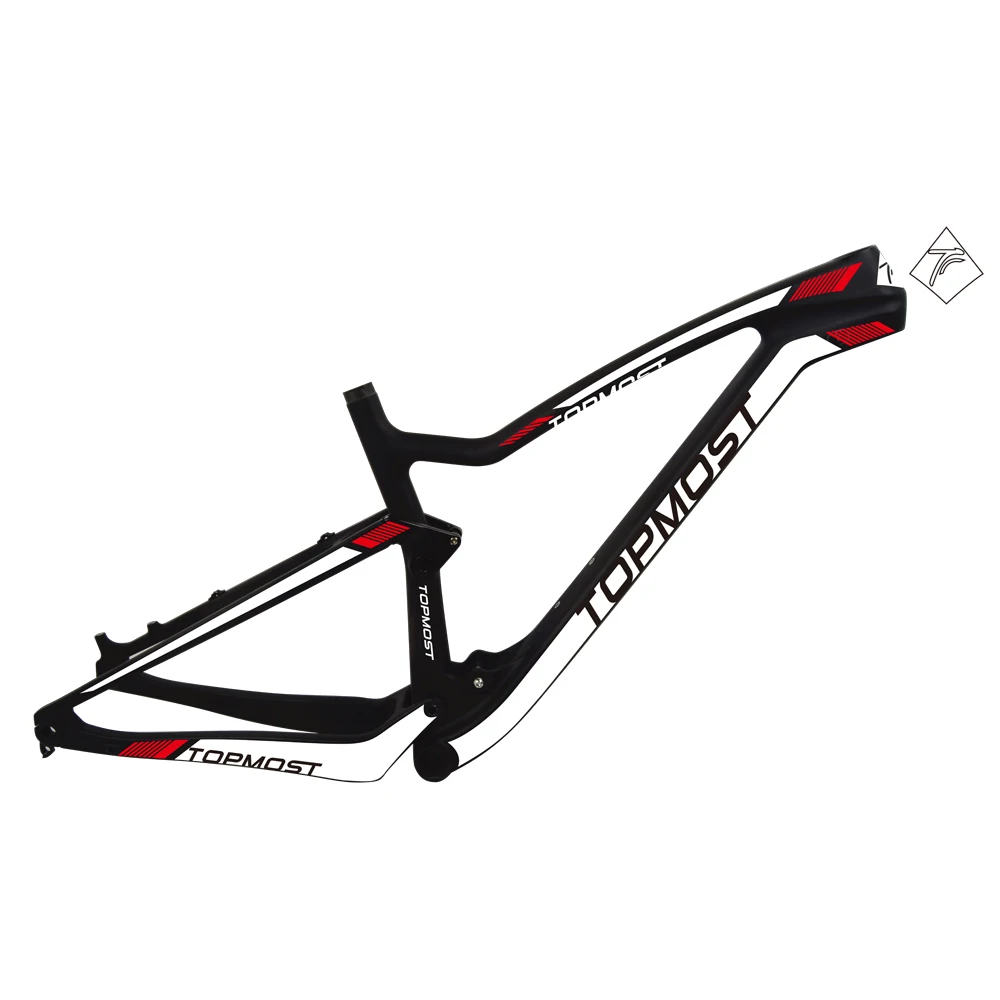 

TOP MOST 29er full suspension mountain carbon frame FM-M967 carbon MTB frame