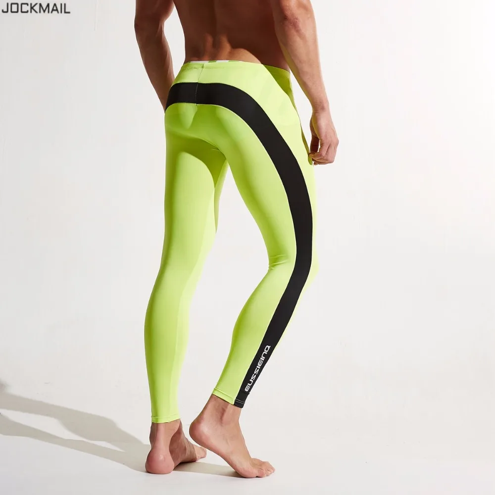 JOCKMAIL Brand Running Tights Men Jogging Sport Leggings GYM font b Fitness b font Compression Yoga
