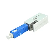 Square Type Bare Fiber Optic Adapter SC/UPC Adaptor