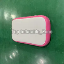 Красивый Надувной Воздушный трек на продажу мини Размер воздушный блок/воздушная доска для гимнастики шовный материал с петлями 1*0,6*0,1 м коврик для спортзала