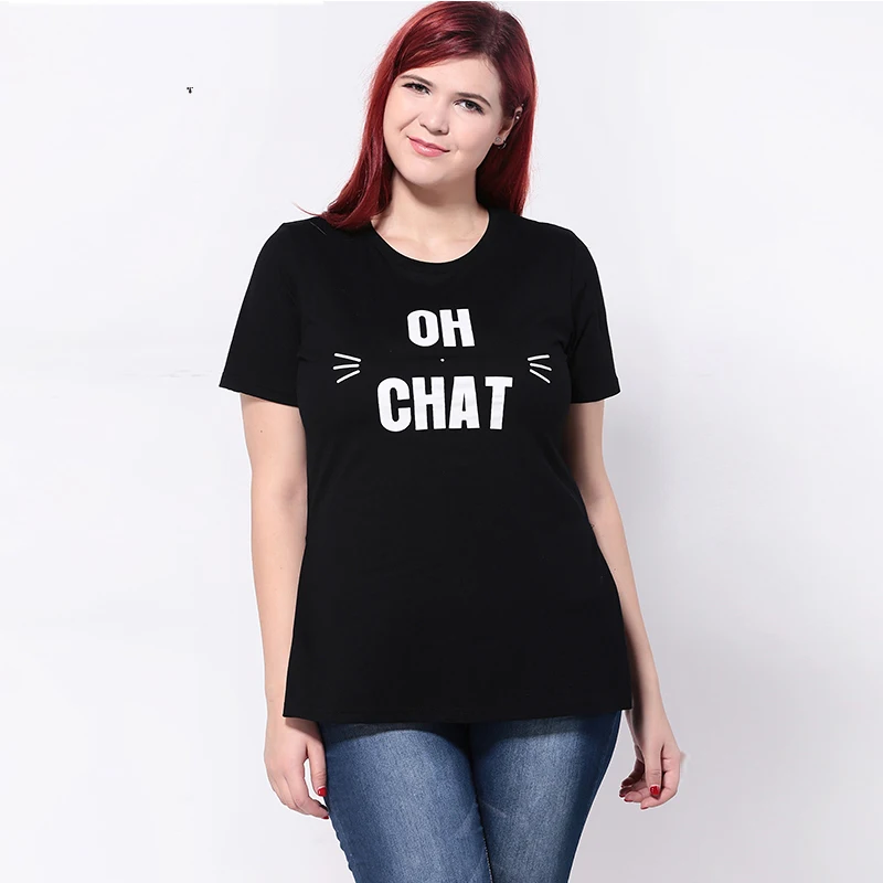 Download Big Sizes 2016 Summer Fashion T Shirt Women Split Open ...