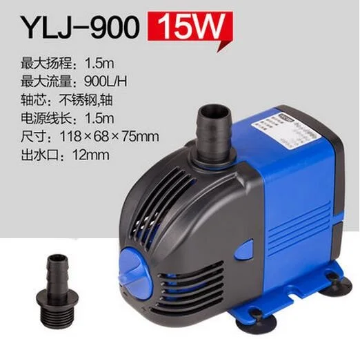 Aqua Dream 800 GPH Submersible Pump(3000L/H,55W) Ultra Quiet Adjustable Water Pump for Pond,Aquarium,Fish Tank,Fountain,Hydroponics,Statuary - 7 Pcs