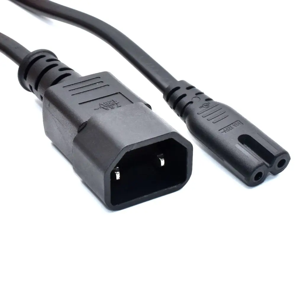 Удлинитель питания C18 C7 переходник IEC 320 мама папа для PDU UPS 2 контактный C14 кабели 130
