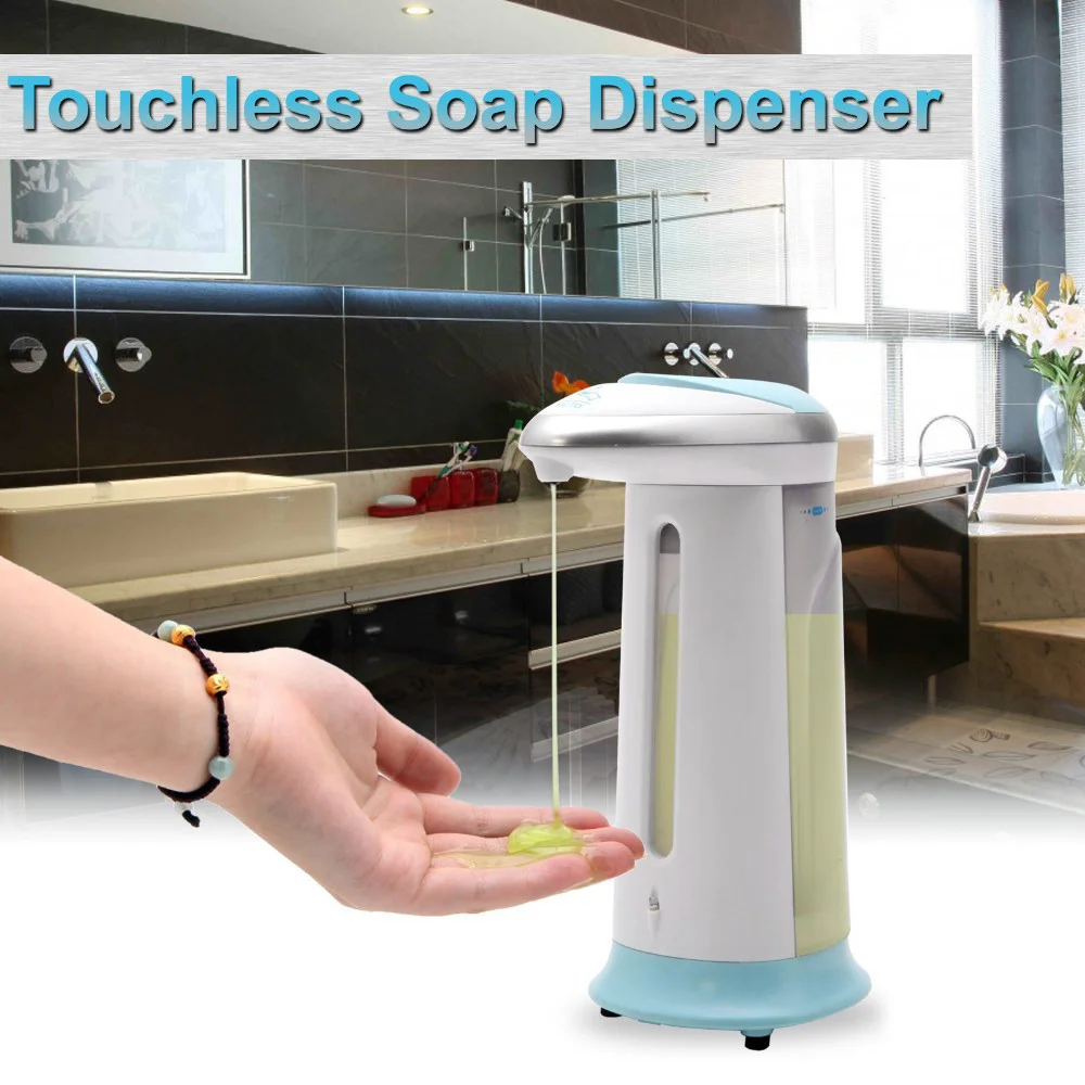 400ml Automatic Sensor Liquid Soap Dispenser Base Touchfree Hand Soap Dispenser Sanitizer Inflare Smart Bath Soap Dispenser set 400ml Automatic Sensor Liquid Soap Dispenser Base Touchfree Hand Soap Dispenser Sanitizer Inflare Smart Bath Soap Dispenser set