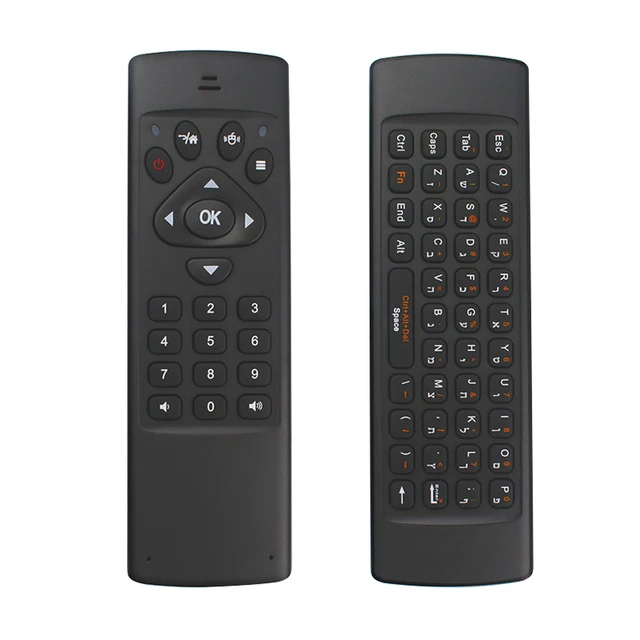 Best Price Gyroscope Fly Air Mouse 2.4GHz Wireless Mini Keyboard Combo Remote Control for Android TV Box Mini PC Projector Raspberry Pi 3