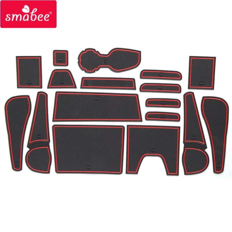 smabee Gate slot pad For Chevrolet AU holden COLORADO 2012 2017 LT LTZ font b Interior