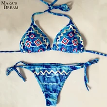 Mara's Dream, милый комплект бикини, хлопок, сексуальный женский купальник, спортивный бюстгальтер, низкая талия, купальный костюм для женщин, девушек, набор бикини