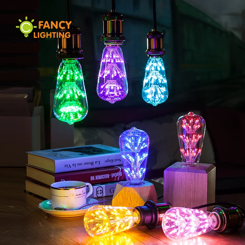Светодиодная лампа звездное небо E27 110 В 220 3 Вт|lampada led|led light bulblight bulb |