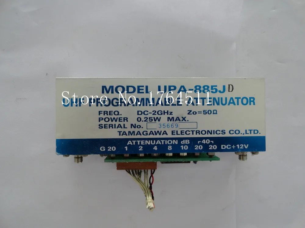 BELLA The programmable step attenuator TAMAGAWA UPA 885JD 0 85dB DC 2GHz SMA