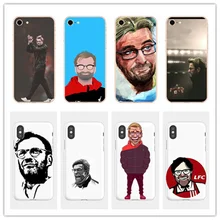 

The Liverpool manager Mr Norbert Klopp Hard plastic PC Phone Matte Back Cover Cases For iphone 4 5S 6 7 8 plus X coque capa