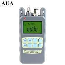 All-IN-ONE Fiber optical power meter -70 to +10dBm and 10mw 10km Fiber Optic Cable Tester Visual Fault Locator