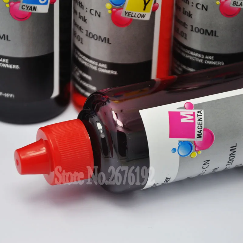 For Canon Pixma MG6340 MG7140 iP8740 MG7540 printer Ink Cartridge Refill Reusable PG450 CLI-451 Quality Dye Photo Ink 6x100ml
