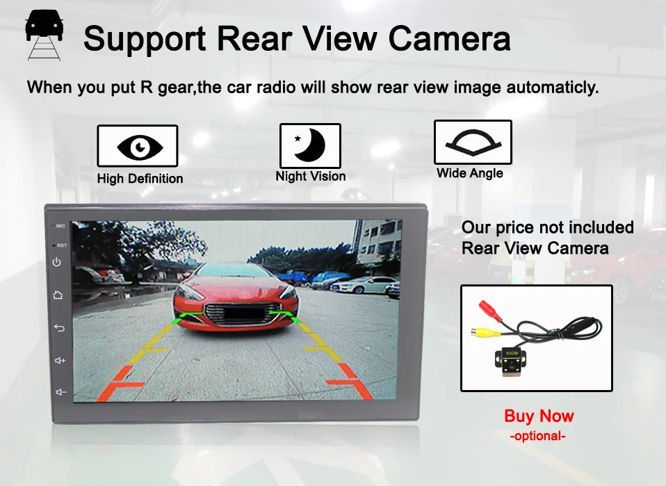 6 rear view camera