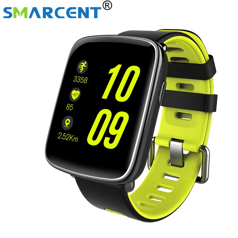 

Smarcent GV68 Smart Watch IP68 Waterproof MTK2502 Bluetooth 4.0 SmartWatch Wearable device Heart Rate Monitor for iPhone Android