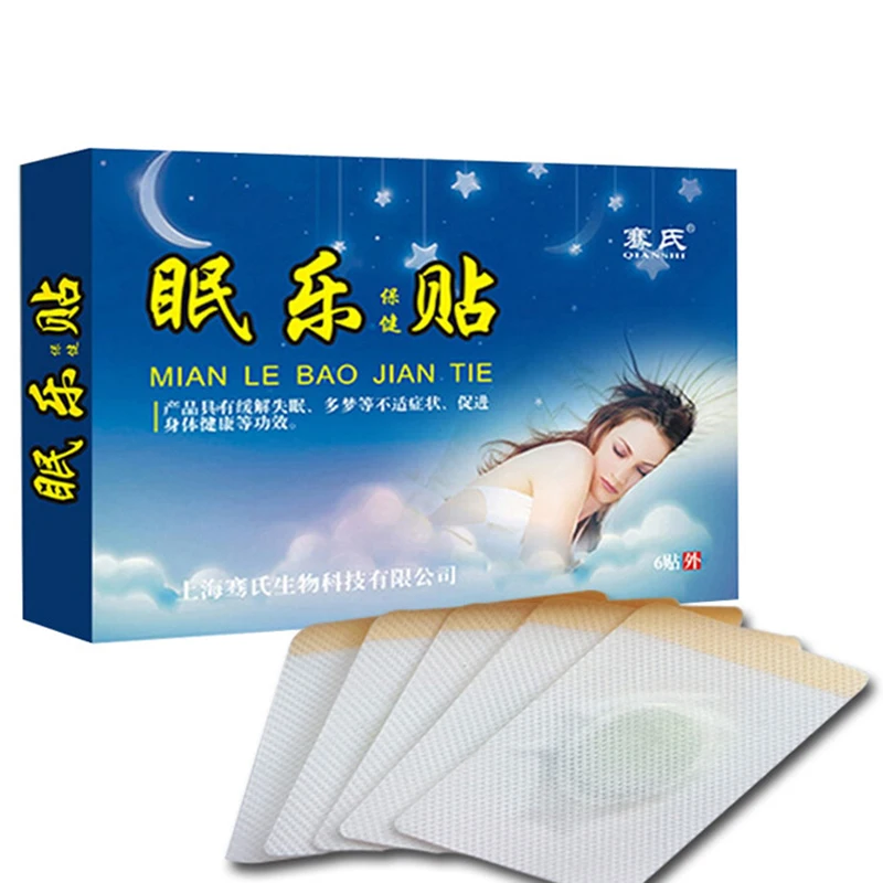 Natural Chinese Herbs Sleep Patch Relieve Insomnia And Dreaminess