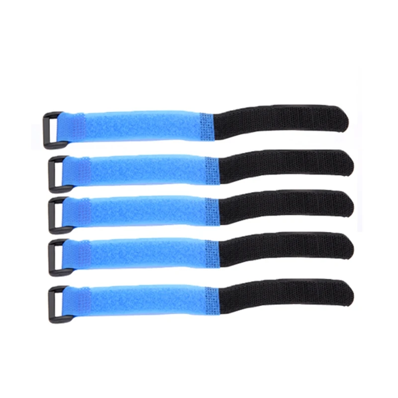 New Arrival 5pcs AKKU TREX 450 RC Helicopter Tie Down Strap For 11.1 3S 2200 Batteryin Parts