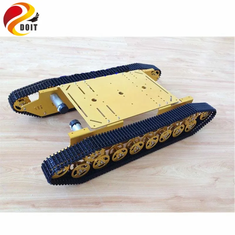 

T800 Big RC Robot Tank Chassis Platform with Solid Structure DC 9V-12V Motor For Robot Competition DIY RC Toy Parts