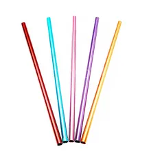 Rainbow Drinking Straws Set