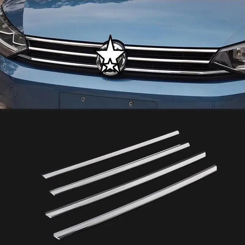 

Auto Automobile Decorative Body Window Grille Exterior Fashion Decoration Car Styling Trim 16 17 18 19 FOR Volkswagen Touran L