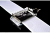 30-note Tapes Hand Crank Music Mechanical Musical Box with Hole Puncher 3 Strips Tapes Creative DIY Wooden Music Box new year 2