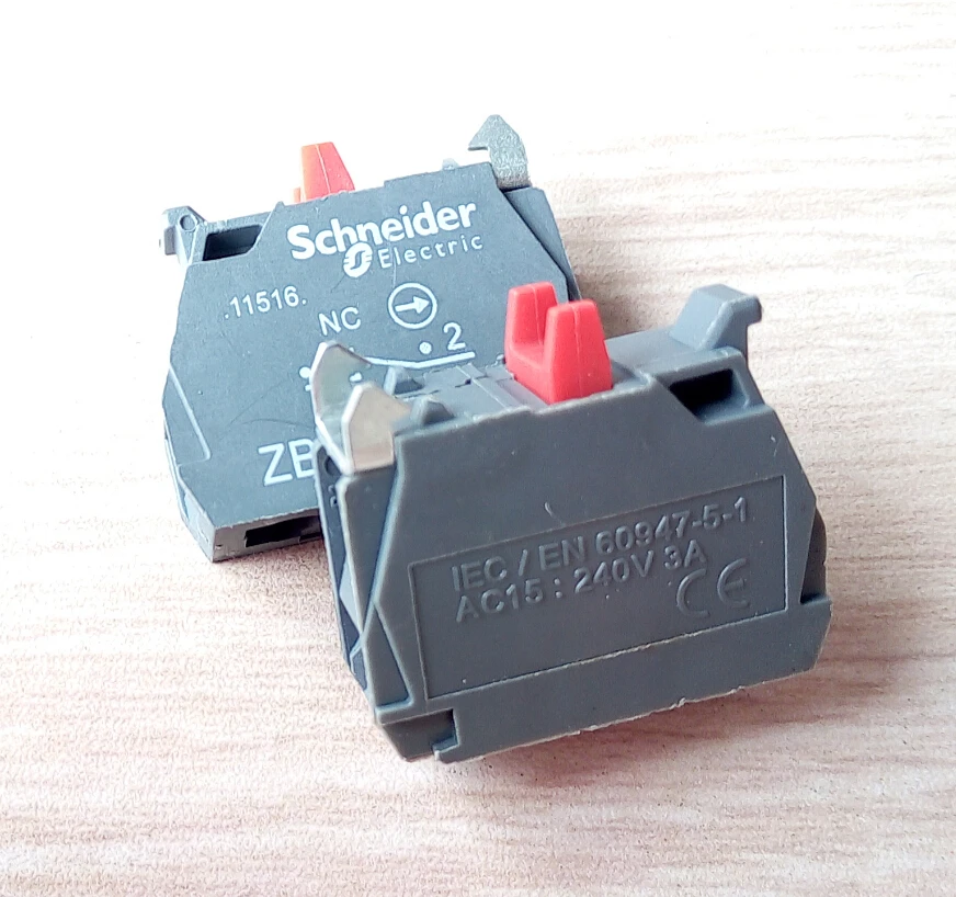 

1PC Xb4 Push Button Switch Contact Block Zbee-102c,Normal Close Nc ,Can Replace Zbe-102 & Zbe102c