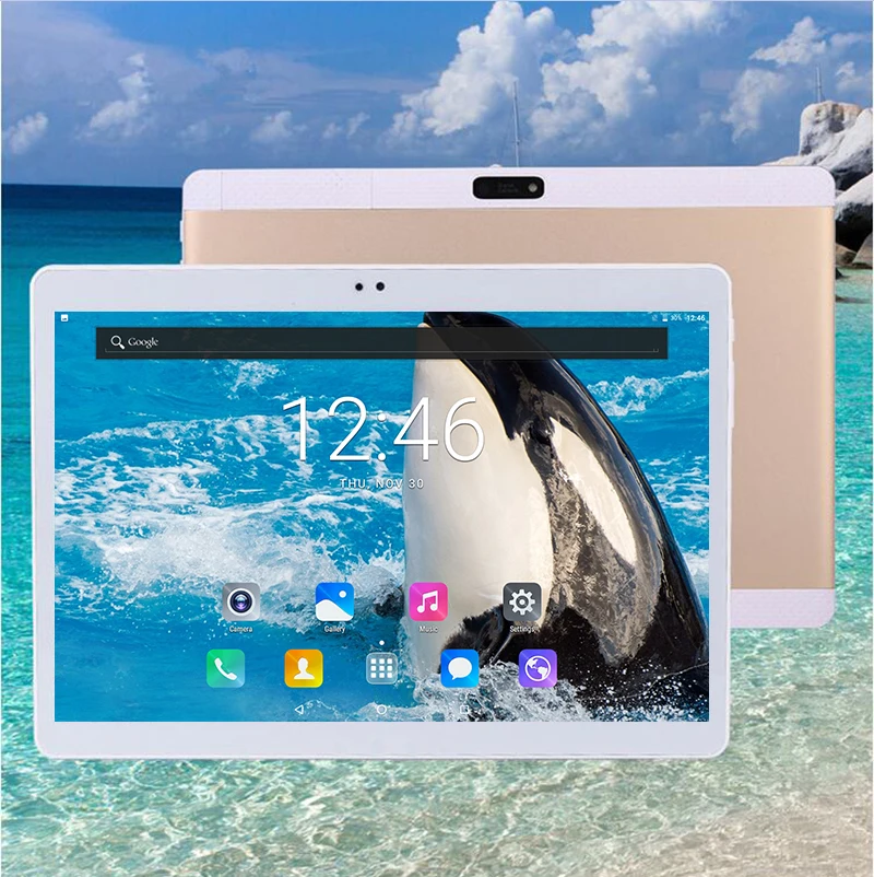 Google Android OS 7,0 10 дюймов tablet PC 4 г FDD LTE Дека Core 4 ГБ Оперативная память 64 ГБ Встроенная память 10 ядер ips 1920*1200 WiFi gps 8.0MP двойной камеры