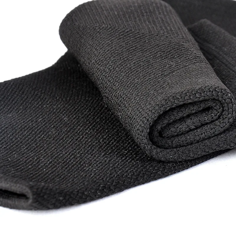 Турмалиновые черные наколенники для поддержки колена, вязанные магнитные наколенники для заботы о здоровье, инфракрасные теплые наколенники для зимы
