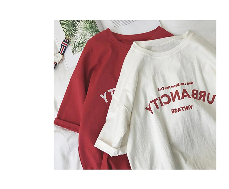 hot korean women cartoon printed graphic t shirt harajuku cartoon kawaii Fashion tee shirt ladies summer female basic tops tees