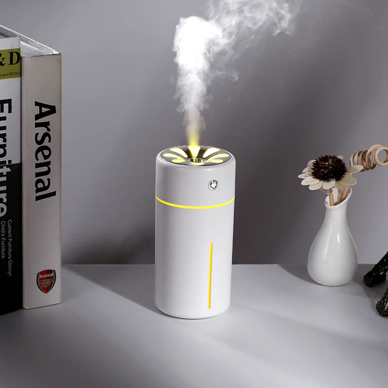 GIAHOL 360 мл USB увлажнитель для бытовой Арома диффузор со светодиодный подсветкой