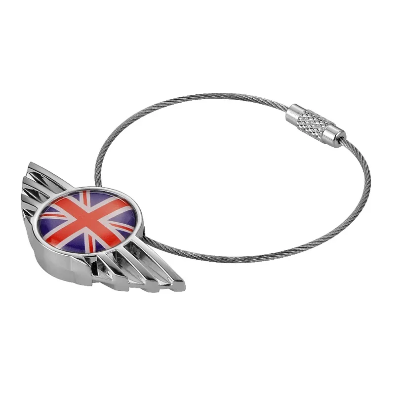 

1pc Stainless Steel Key Chain Keychain Key Ring Keyring For Mini Cooper JCW One S Clubman Countryman R55 R56 R60 R61 F55 F56 F60
