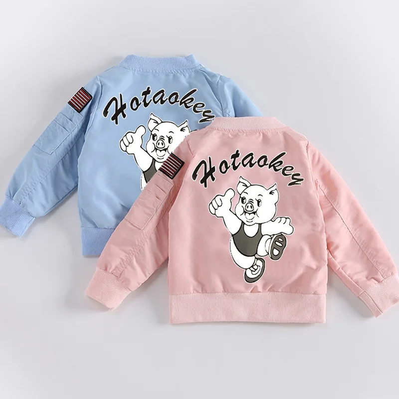 astounding New Baby Clothes Cartoon Mickey Pattern Girls Boys Jackets Coats Toddler Kids Jacket Outwear Baseba