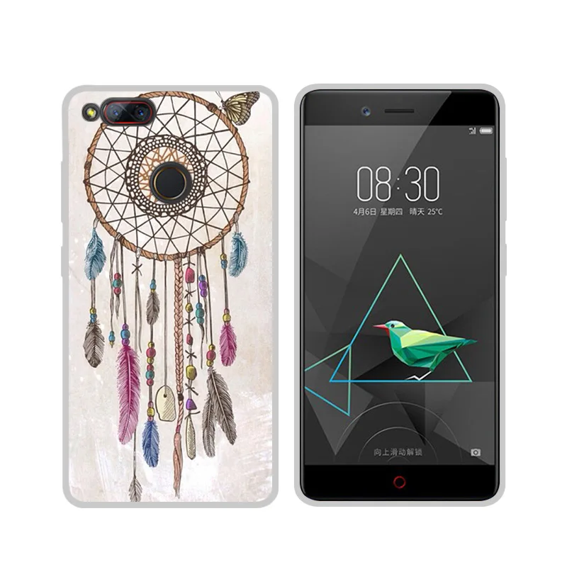For ZTE Nubia Z17 mini Case 5.2 inch MEAFORD Back Cover Cute Cartoon TPU Soft Protective Phone Z17mini Cases |