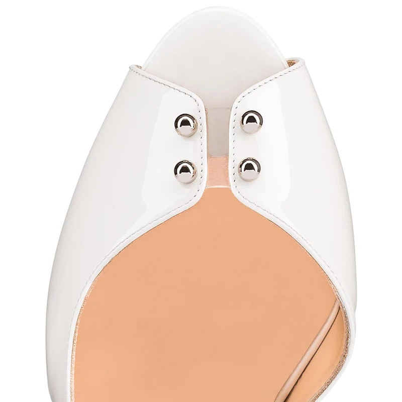 white peep toe platform heels (8)